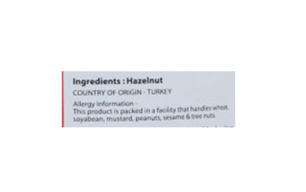 New Tree Hazel Nut Premium Dry Fruits   Jar  200 grams